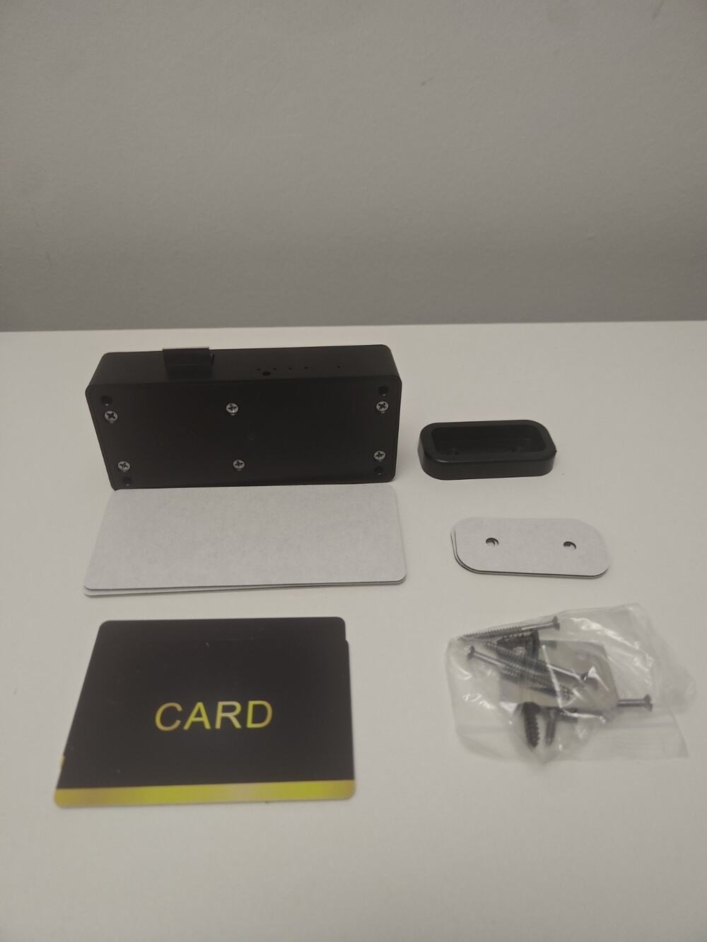 Anweller Smart Cabinet Lock RFID Bluetooth Hidden Adhesive Child Proof Black